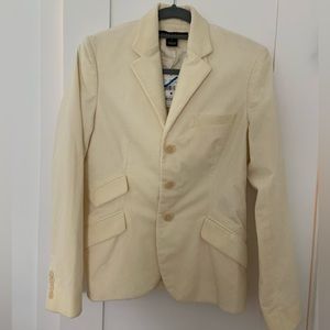 Polo Ralph Lauren Women’s size 8 yellow corduroy blazer